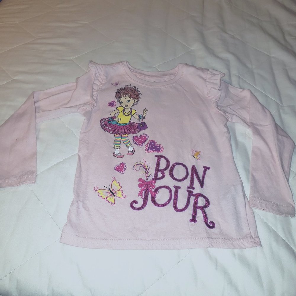 Pink Fancy Nancy Long Sleeve Shirt